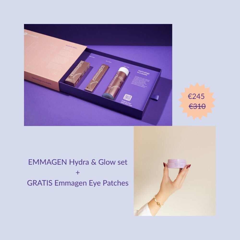 Emmagen Hydra & Glow Box + GRATIS Eye Patches