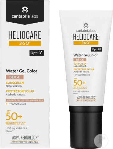 Heliocare 360° Color Water Gel Sunscreen SPF50+ Beige | 50 ml