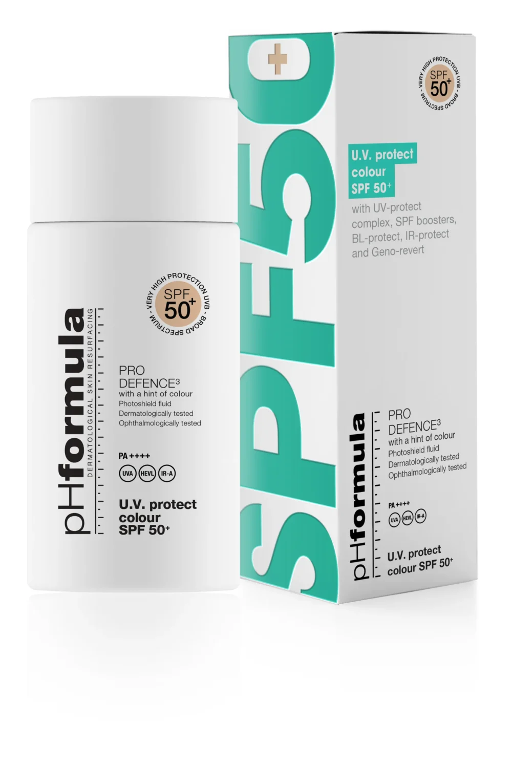 pHformula U.V. Protect Colour SPF50+ Pro Defense 50 ml