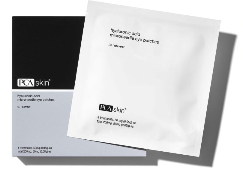 PCA Skin Hyaluronic acid microneedle eye patches - 1 set