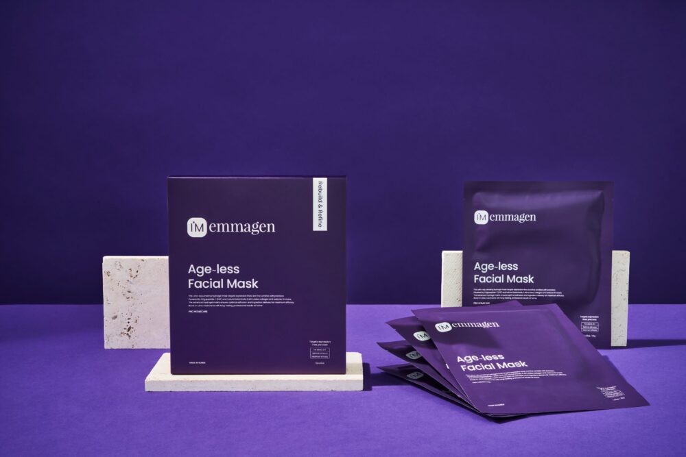 Emmagen Rebuild & Refine - ageless facial mask (5pcs) - Afbeelding 3
