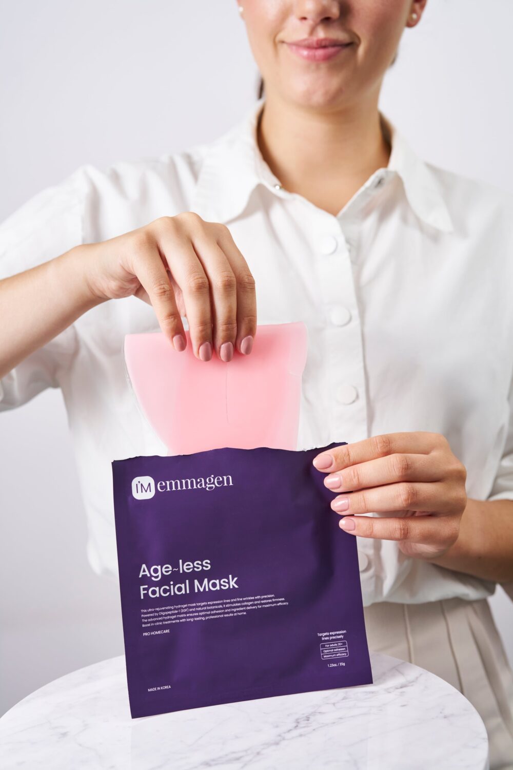 Emmagen Rebuild & Refine - ageless facial mask (5pcs) - Afbeelding 4