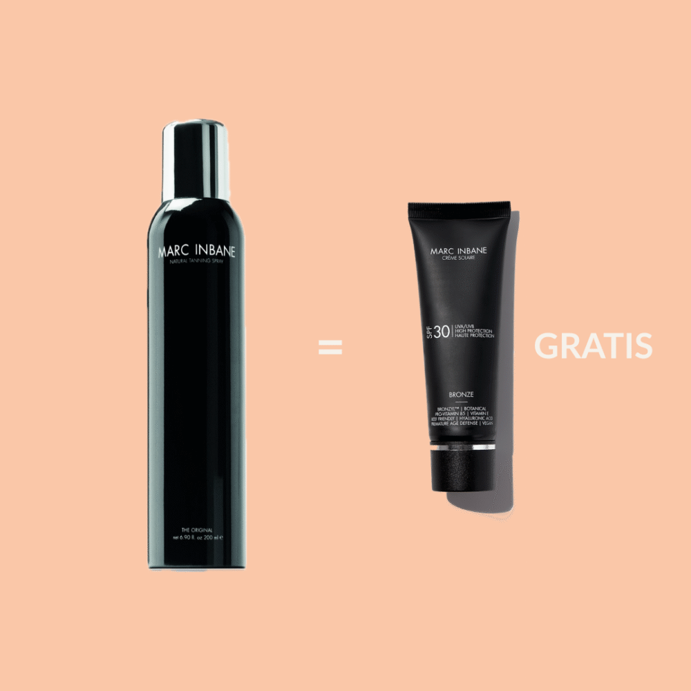 ACTIE Marc Inbane Tanning Spray + GRATIS Crème Solare SPF30